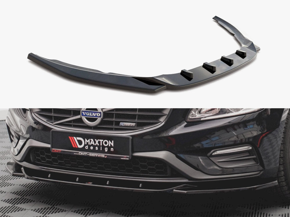 Front Splitter V2 Volvo S60 R-design MK2 (2014-2018)