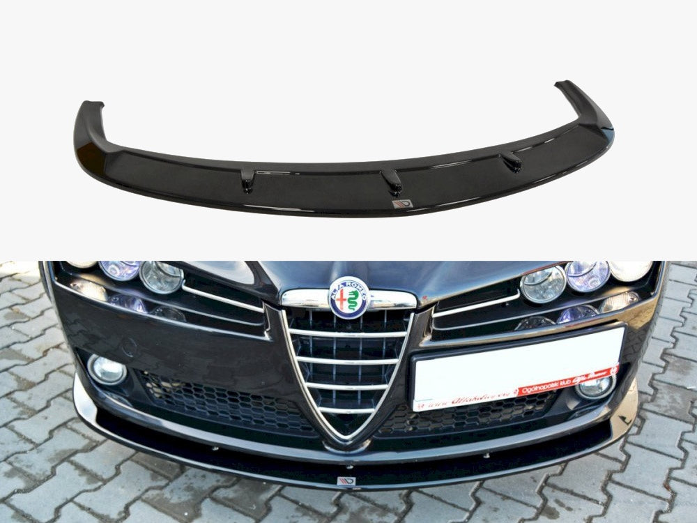 Front Splitter V.2 Alfa Romeo 159 - Carbon Look