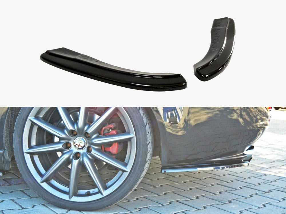 Rear Side Splitters Alfa Romeo 159 (2005-2011) - Textured