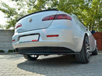 Central Rear Splitter Alfa Romeo 159 (Without Vertical Bars) - Textured