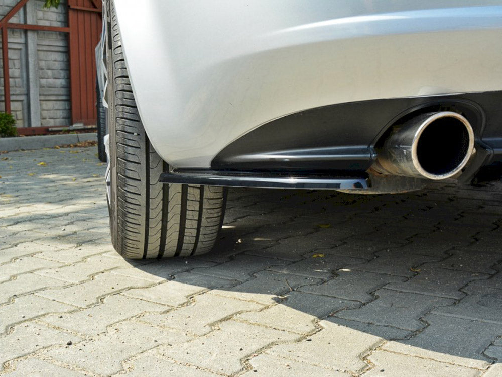 Central Rear Splitter Alfa Romeo 159 (Without Vertical Bars) - Carbon Look