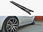 Side Skirts Diffusers Alfa Romeo 159 - Gloss Black