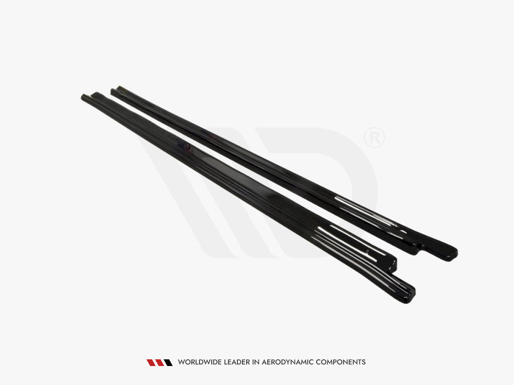 Side Skirts Diffusers Alfa Romeo 159 - Gloss Black
