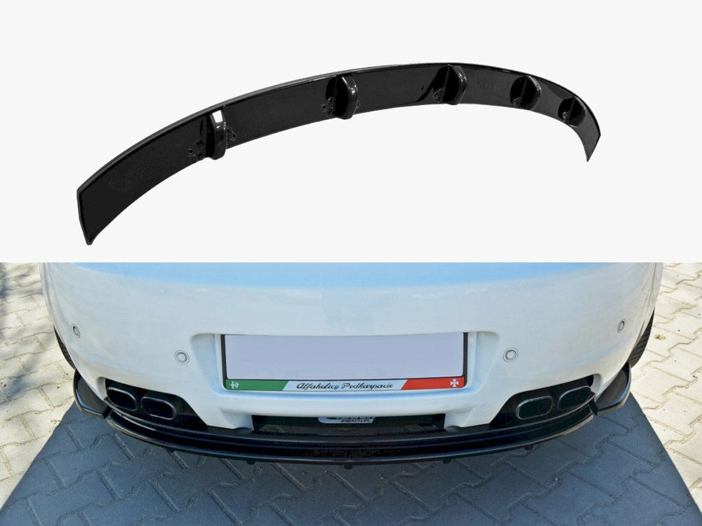Central Rear Splitter (Vertical Bars) Alfa Romeo Brera - Textured