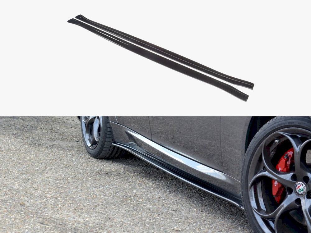Side Skirts Diffusers Alfa Romeo Giulia Veloce (2015-2019)