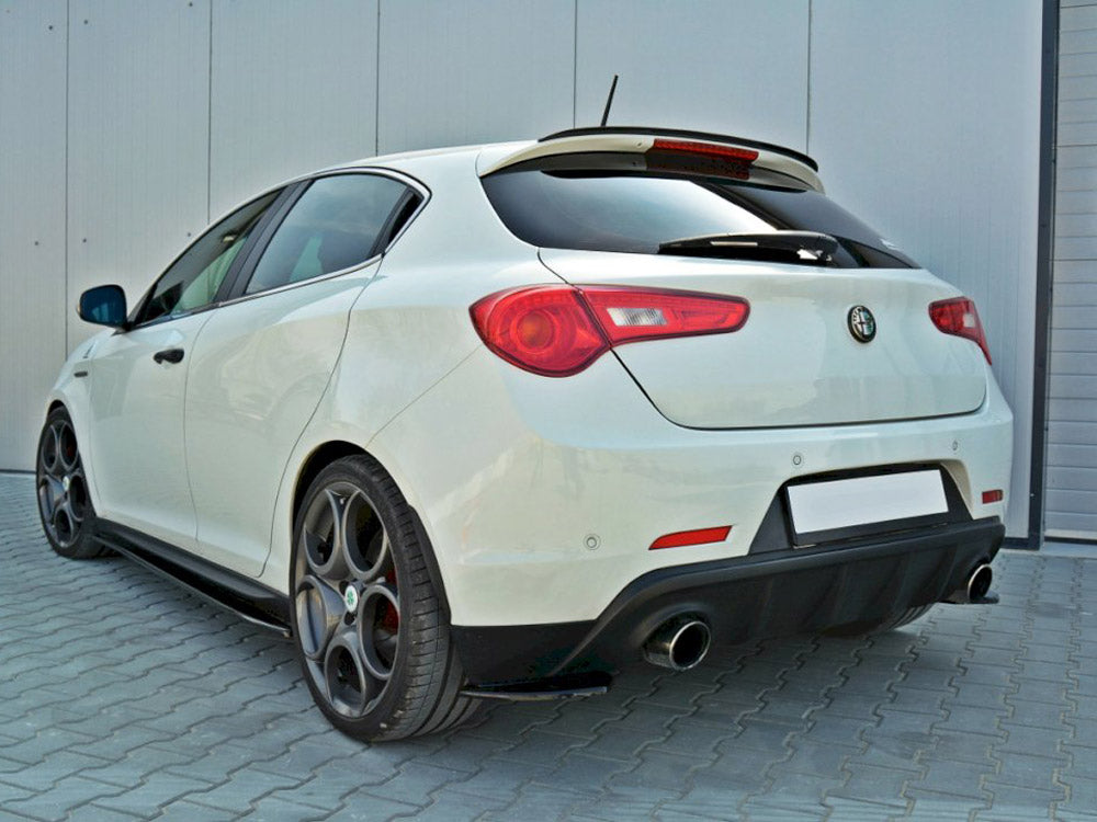 Rear Side Splitters Alfa Romeo Giulietta Zender - Carbon Look