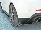 Rear Side Splitters Alfa Romeo Giulietta Zender - Carbon Look