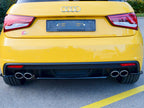 Rear Central Splitter Audi S1 Mk1 (2014-2018) - Textured