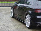 Side Skirts Diffusers Audi S3 / A3 S-line 8V / 8V FL Hatchback