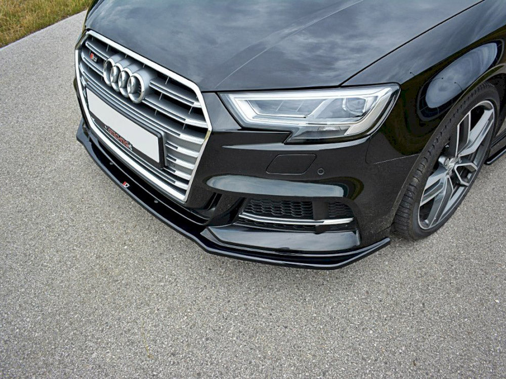 Front Splitter V.1 Audi S3 / A3 S-Line Hatchback / Sportback 8V Facelift