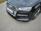 Front Splitter V.1 Audi S3 / A3 S-Line Hatchback / Sportback 8V Facelift