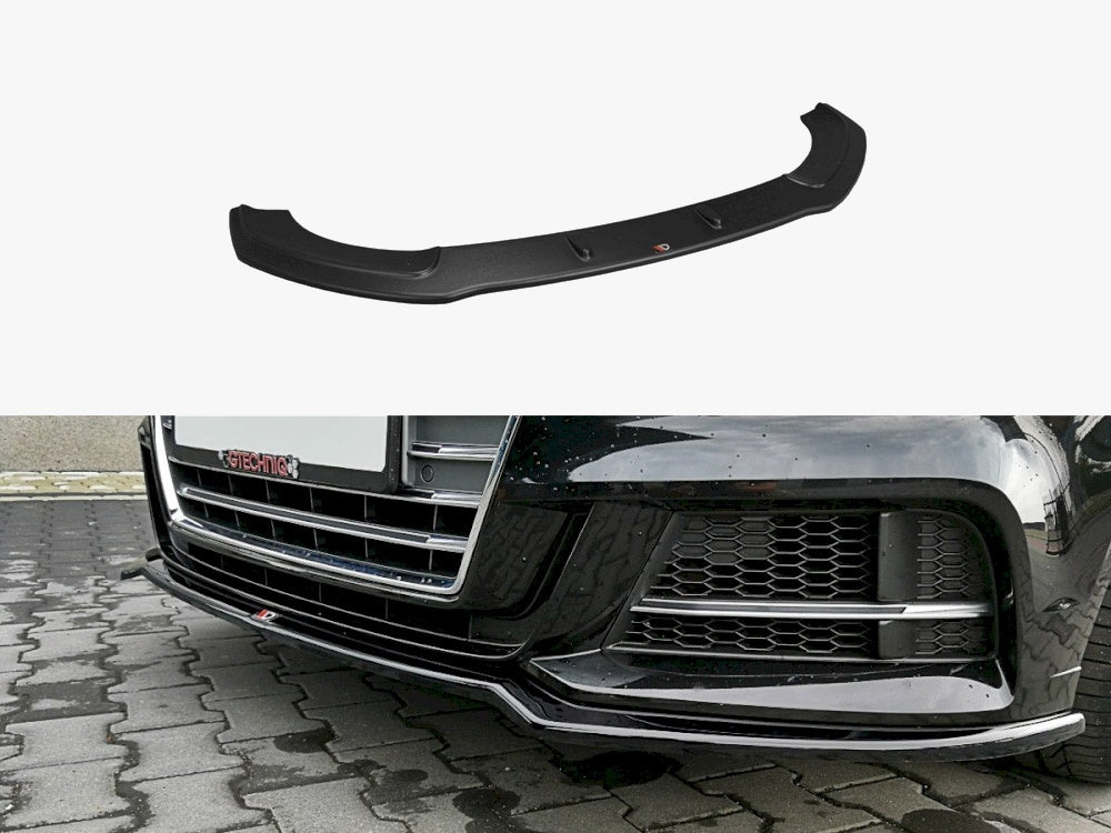 Front Splitter V.2 Audi S3 / A3 S-Line 8V FL Sedan
