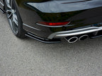 Rear Side Splitters Audi S3 / A3 S-line 8V FL Sedan