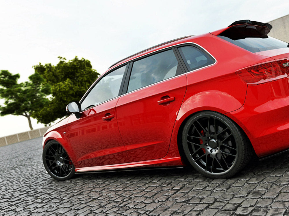 Side Skirts Diffusers Audi S3 / A3 S-Line 8V / 8V FL Sportback