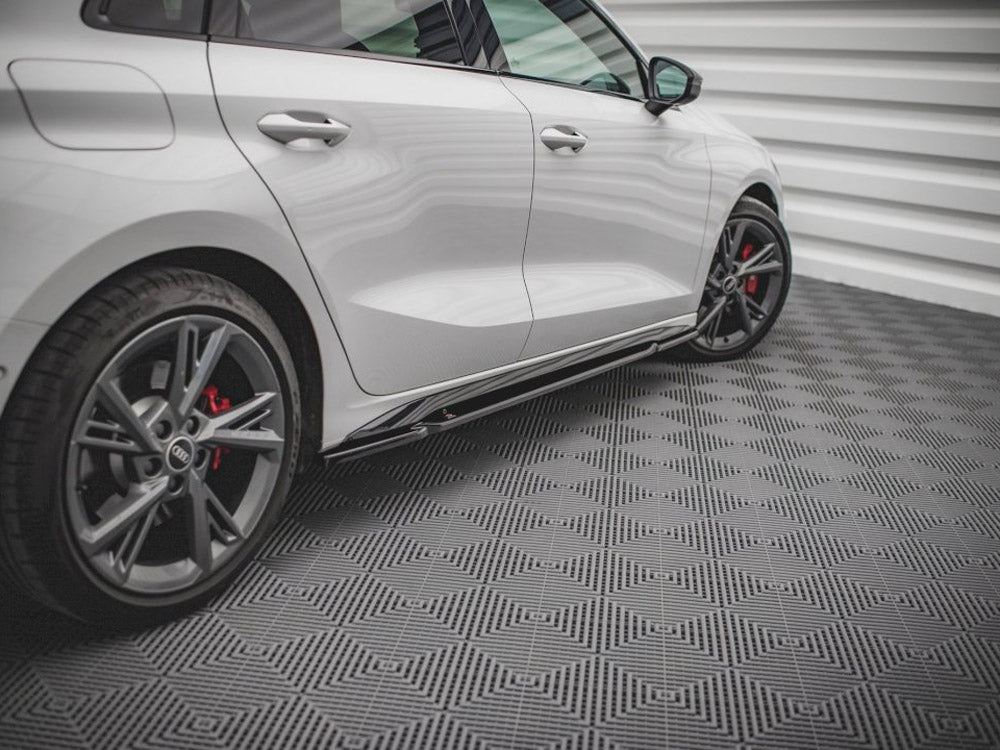 Side Skirts Diffusers V.1 Audi S3 / A3 S-Line 8Y