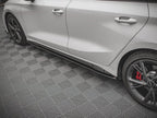 Street PRO Side Skirts Diffusers Audi S3 / A3 S-Line 8Y / 8Y Facelift