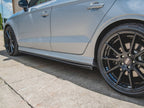 Side Skirts Diffusers V.2 Audi S3 Sedan 8V Facelift (2016-2020)