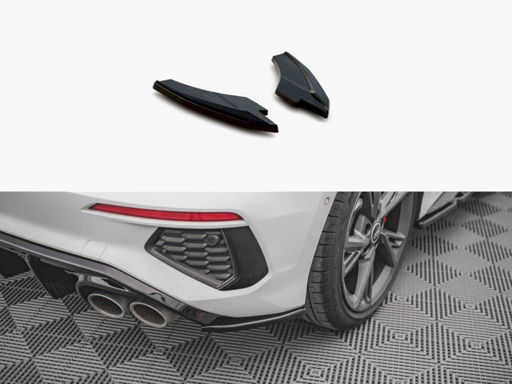 Rear Side Splitters V.2 Audi S3 / A3 S-Line Sportback 8Y