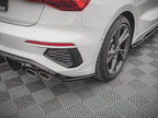 Rear Side Splitters V.2 Audi S3 / A3 S-Line Sportback 8Y
