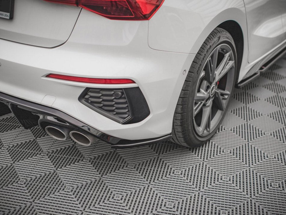 Rear Side Splitters V.2 Audi S3 / A3 S-Line Sportback 8Y
