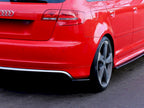 Rear Side Splitters Audi RS3 8P (2011-2012) - Carbon Look