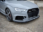 Front Splitter V.2 Audi RS3 8V Facelift Sedan (2017-2020)