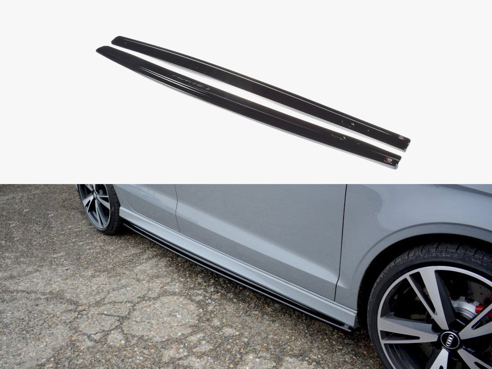 Side Skirts Diffusers Audi RS3 8V Facelift Sedan (2017-20)