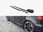 Racing Side Skirts Diffusers V.2 Audi RS3 8V Facelift Sportback (2017-20)