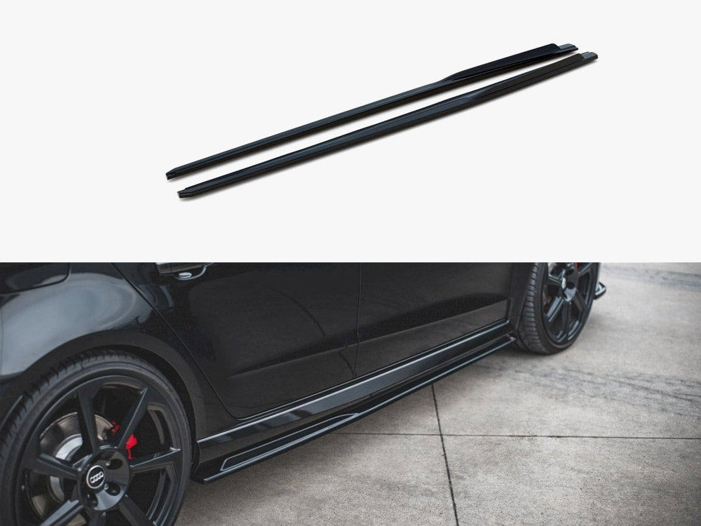 Side Skirts Diffusers V.2 Audi RS3 8V Sportback Facelift (2017-UP)