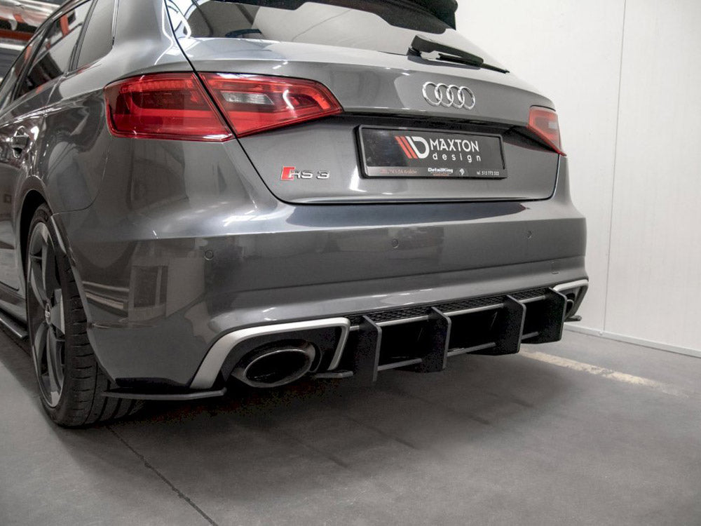 Street PRO Rear Diffuser V.2 Audi RS3 8V Sportback - Red