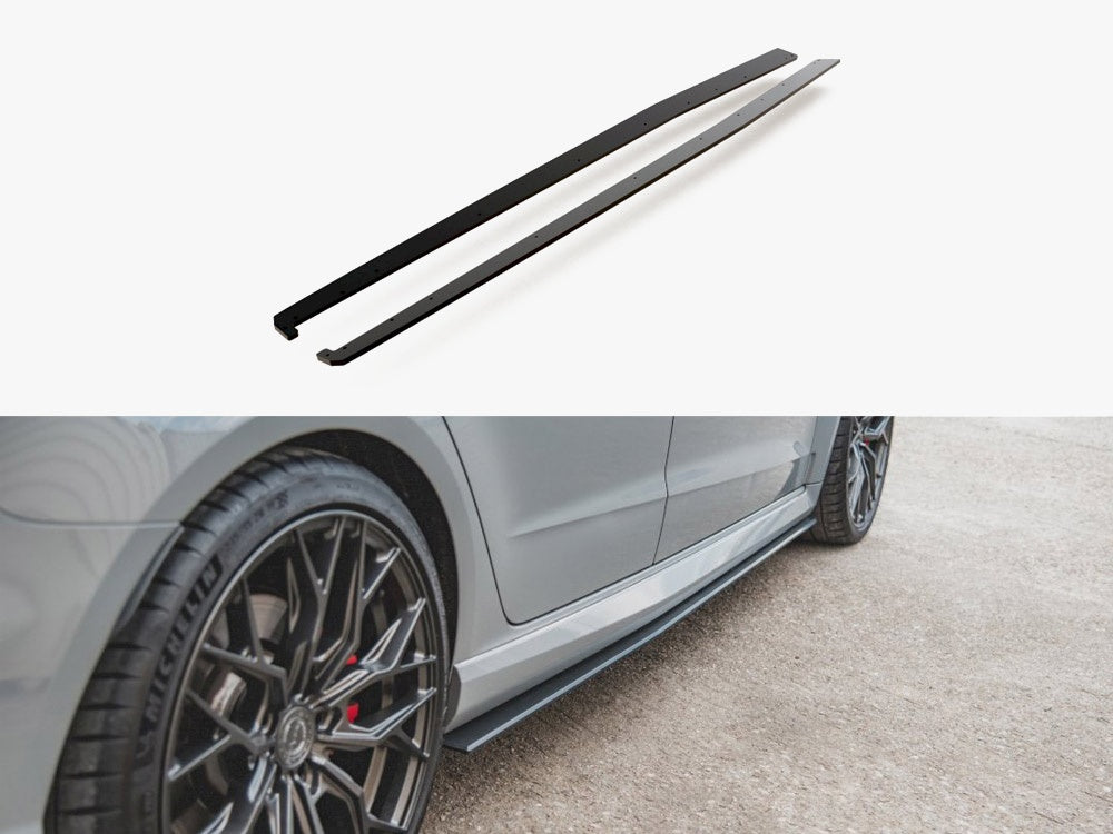 Street PRO Side Skirts Diffusers Audi RS3 8V Sportback
