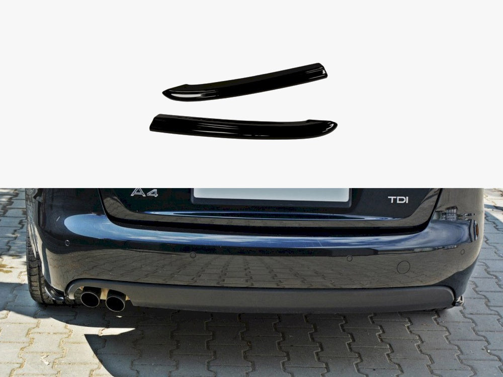 Rear Side Splitters Audi A4 B8 - Carbon Look