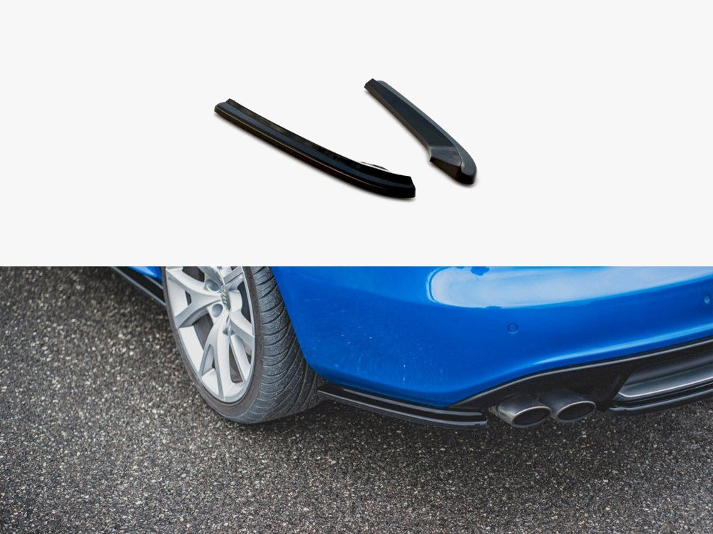 Rear Side Splitters Audi S4 / A4 S-Line B8 Sedan