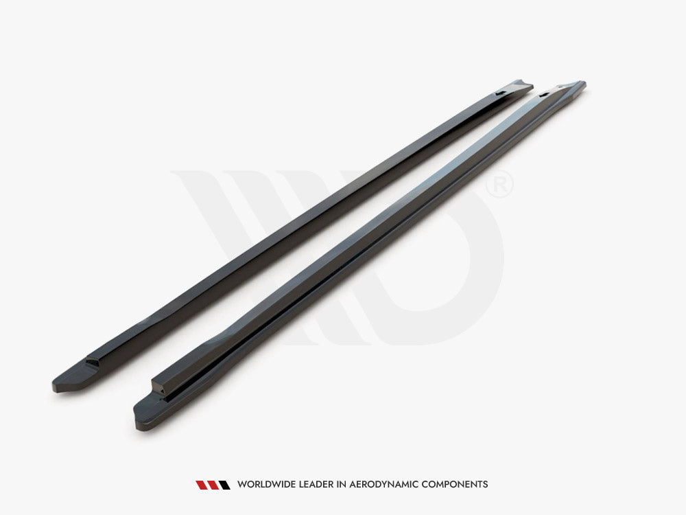 Side Skirts Diffusers VW T Cross (2018-) - Carbon Look