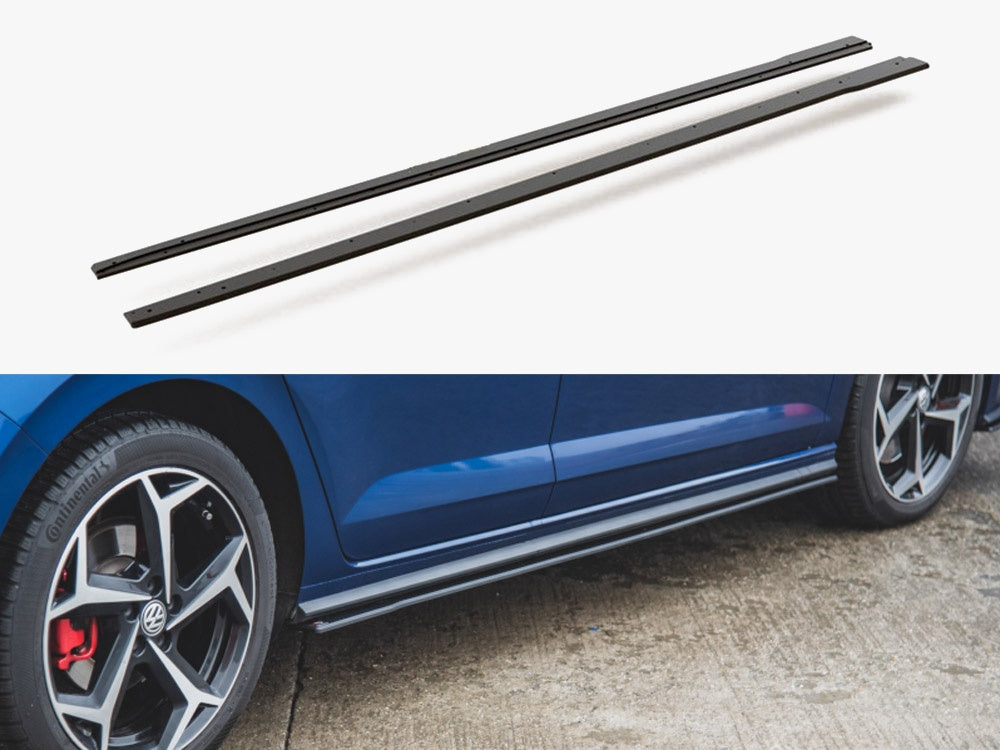 Street PRO Side Skirts Diffusers VW Polo GTI Mk6