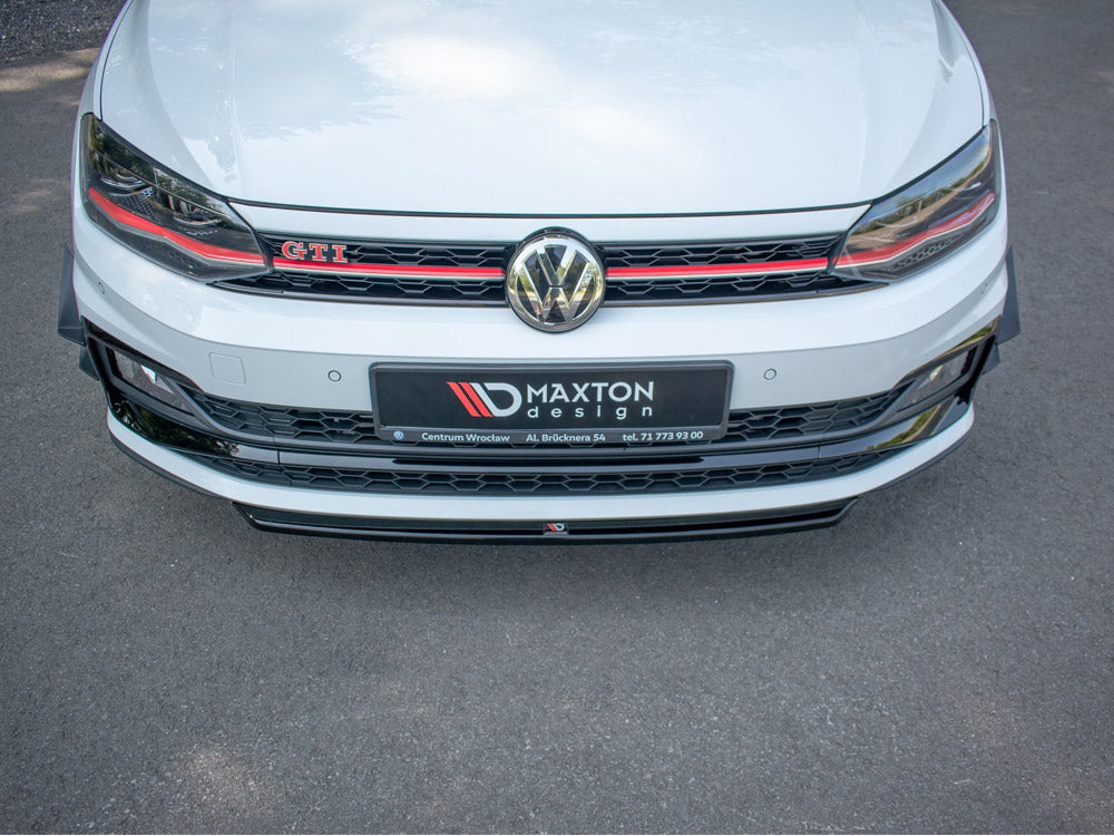 Front Splitter V.4 Volkswagen Polo GTI / R-Line Mk6