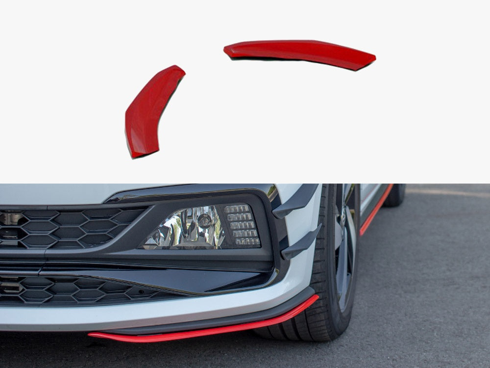 Front Splitter V.5 VW Polo Mk6 GTI