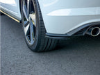 Rear Side Splitters Volkswagen Polo GTI Mk6 - Carbon Look