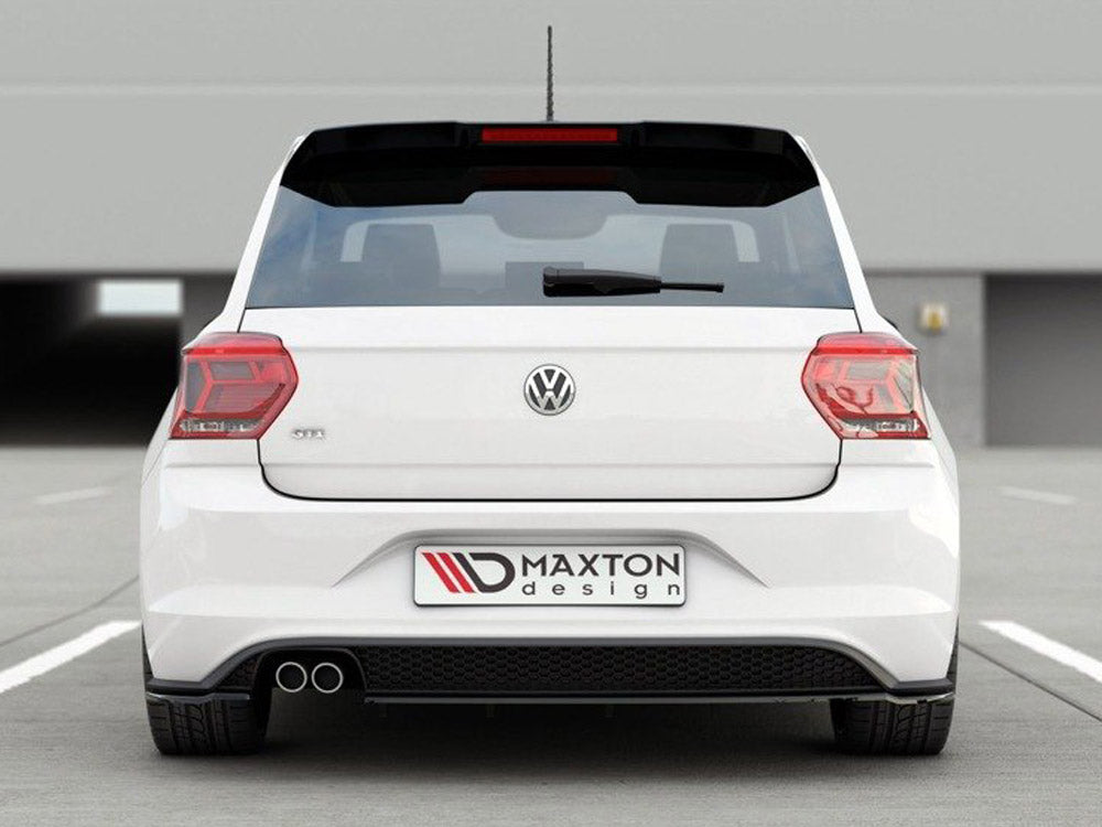 Rear Side Splitters V.2 Volkswagen Polo GTI / R-Line Mk6 - Textured