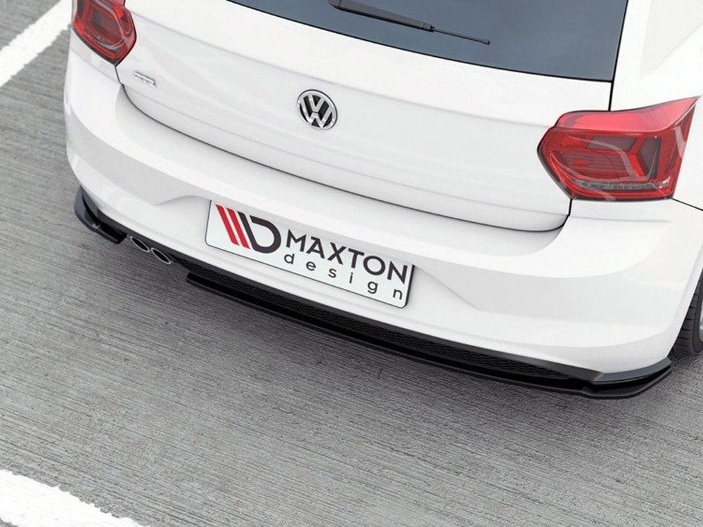 Rear Side Splitters V.2 Volkswagen Polo GTI / R-Line Mk6 - Textured