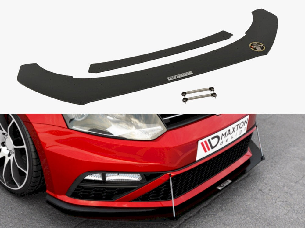 Front Racing Splitter Volkswagen Polo GTI Mk5 Facelift