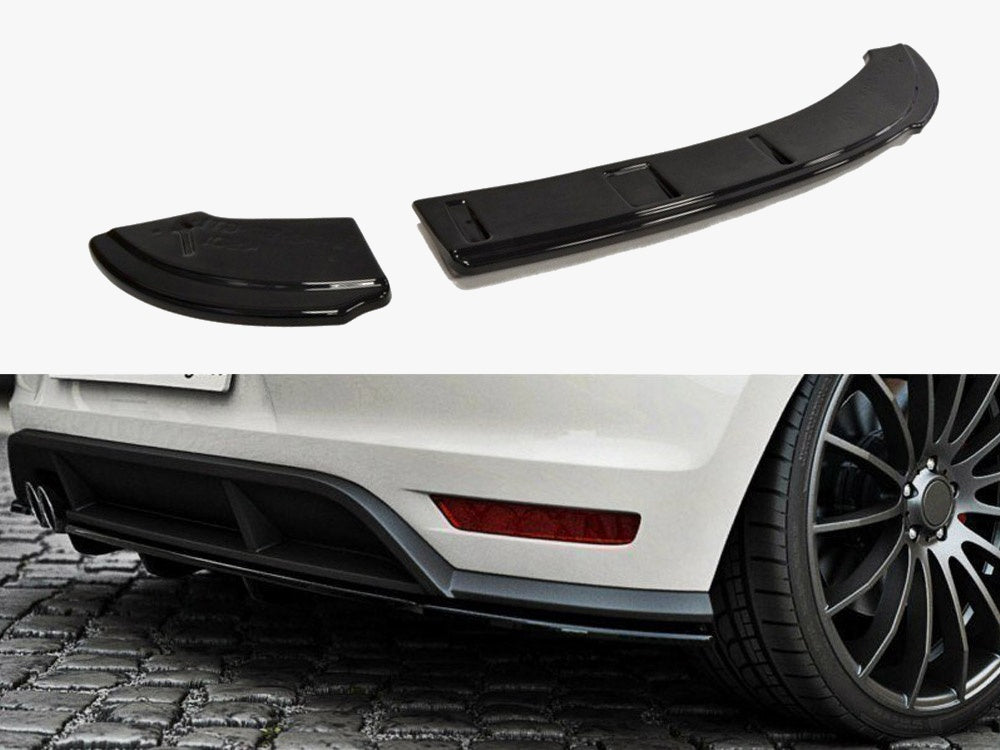 Rear Splitter (Vertical Bars) Volkswagen Polo GTI Mk5 Facelift