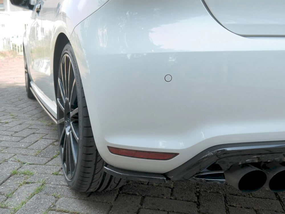 Rear Side Splitters Volkswagen Polo WRC Mk5 - Carbon Look