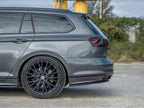 Rear Side Splitters Volkswagen Passat R-Line B8 - Carbon Look