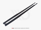 Side Skirts Diffusers Volkswagen Passat R-line B8 (2015-2019) - Carbon Look