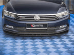 Front Splitter V.1 VW Passat B8 - Carbon Look