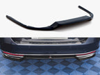 Central Rear Splitter VW Passat B8 - Carbon Look