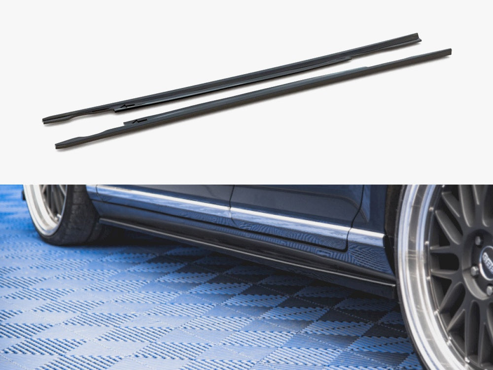 Side Skirts Diffusers VW Passat B8 (2014-2019) - Carbon Look
