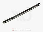Rear Splitter (Vertical Bars) VW Passat CC R36 Rline (Preface) - Textured