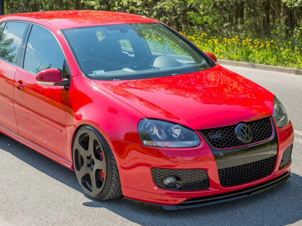 Front Splitter VW Golf V GTI (For GTI 30TH Front Bumper Spoiler) - Textured